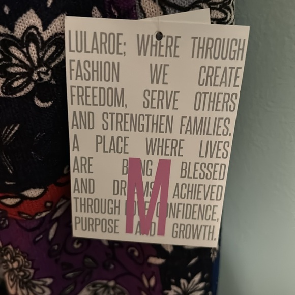 LuLaRoe Sarah Size Medium Cardigan/Duster/Sweater Long Sleeve - Picture 3 of 8